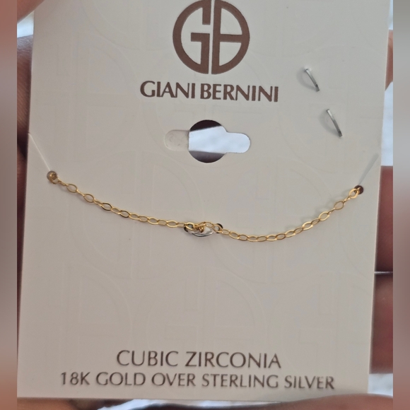 Giani Bernini Jewelry - $80 Giani Bernini Gold Cubic Zirconia Neck Lace 18k Gold Over Sterlimg Silver